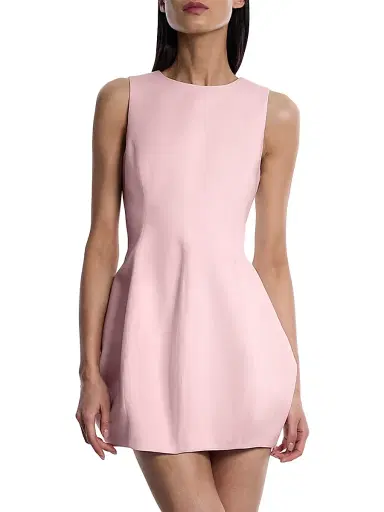 BCBGMAXAZRIA Women's Structured Bubble Minidress - Pink Blush | Thumbnail 3 BCBGMAXAZRIA Women's Structured Bubble Minidress - Pink Blush | Thumbnail 3