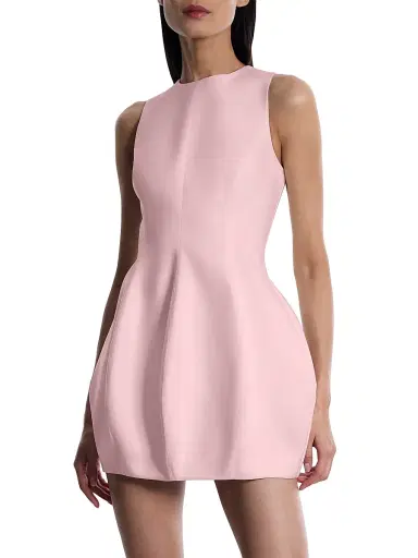 BCBGMAXAZRIA Women's Structured Bubble Minidress - Pink Blush | Thumbnail 4 BCBGMAXAZRIA Women's Structured Bubble Minidress - Pink Blush | Thumbnail 4