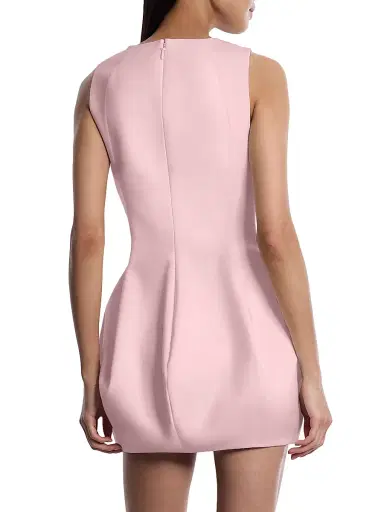 BCBGMAXAZRIA Women's Structured Bubble Minidress - Pink Blush | Thumbnail 6 BCBGMAXAZRIA Women's Structured Bubble Minidress - Pink Blush | Thumbnail 6