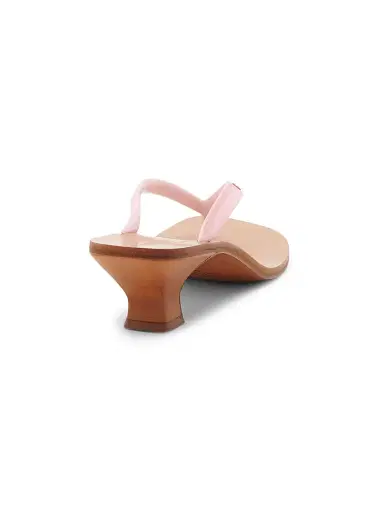 Versace Women's 40MM Logo Sandals - Pink - Size 11 | Thumbnail 3 Versace Women's 40MM Logo Sandals - Pink - Size 11 | Thumbnail 3