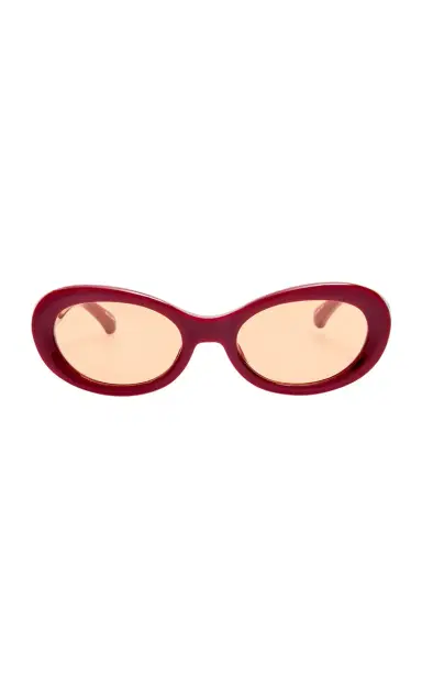Dries Van Noten Oval-Framed Acetate Sunglasses | Thumbnail 7 Dries Van Noten Oval-Framed Acetate Sunglasses | Thumbnail 7