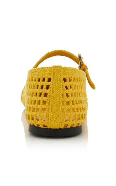 Prada Crocheted Ballet Flats | Thumbnail 5 Prada Crocheted Ballet Flats | Thumbnail 5