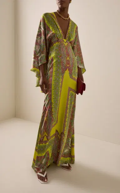 Alexis Valleta Printed Twill Maxi Dress | Thumbnail 2 Alexis Valleta Printed Twill Maxi Dress | Thumbnail 2