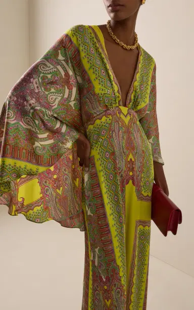 Alexis Valleta Printed Twill Maxi Dress | Thumbnail 3 Alexis Valleta Printed Twill Maxi Dress | Thumbnail 3