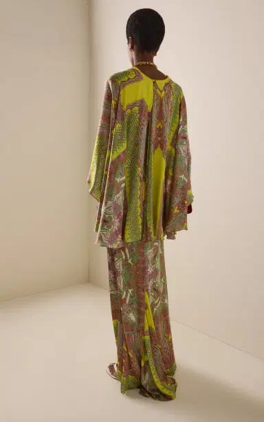 Alexis Valleta Printed Twill Maxi Dress | Thumbnail 4 Alexis Valleta Printed Twill Maxi Dress | Thumbnail 4