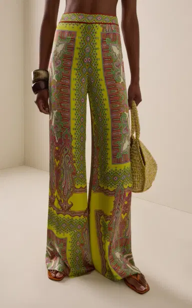 Alexis Triest Twill Wide-Leg Pants | Thumbnail 3 Alexis Triest Twill Wide-Leg Pants | Thumbnail 3