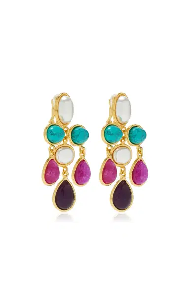 Sylvia Toledano Boucles D Oreille Earrings Valse Pierre Stone Multi Summer | Thumbnail 3 Sylvia Toledano Boucles D Oreille Earrings Valse Pierre Stone Multi Summer | Thumbnail 3