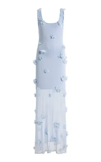 Simkhai Ivi Floral Applique Midi Dress | Thumbnail 14 Simkhai Ivi Floral Applique Midi Dress | Thumbnail 14