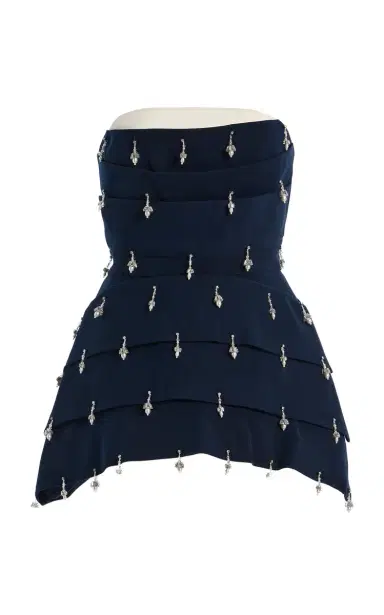 Chorus Exclusive Sasha Embellished Crepe de Chine Top | Thumbnail 7 Chorus Exclusive Sasha Embellished Crepe de Chine Top | Thumbnail 7