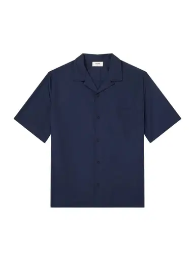 Celine Camp-Collar Triomphe-Embroidered Cotton-Poplin Shirt | Thumbnail 1 Celine Camp-Collar Triomphe-Embroidered Cotton-Poplin Shirt | Thumbnail 1