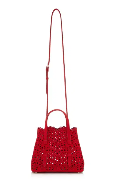 Alaïa Mina 20 Nubuck Leather Bag | Thumbnail 4 Alaïa Mina 20 Nubuck Leather Bag | Thumbnail 4