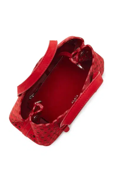 Alaïa Mina 20 Nubuck Leather Bag | Thumbnail 6 Alaïa Mina 20 Nubuck Leather Bag | Thumbnail 6