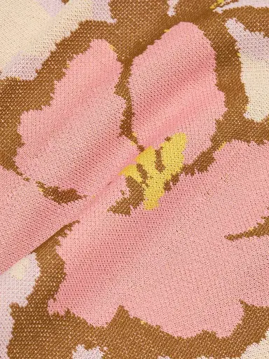 MISA Los Angeles Women's Karma Floral Knit Maxi Skirt - Plumeria Wave Knit | Thumbnail 7 MISA Los Angeles Women's Karma Floral Knit Maxi Skirt - Plumeria Wave Knit | Thumbnail 7