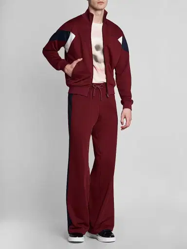 Alexander McQueen Men's Loopback Jersey Wide-Leg Sweatpants | Thumbnail 2 Alexander McQueen Men's Loopback Jersey Wide-Leg Sweatpants | Thumbnail 2