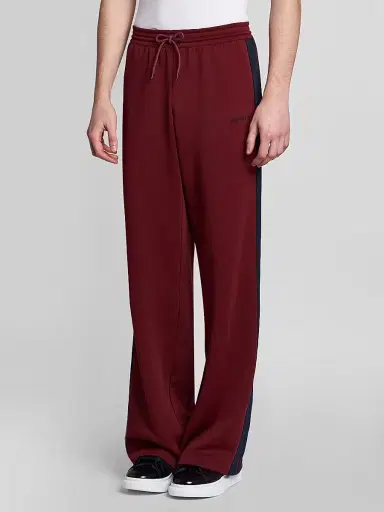 Alexander McQueen Men's Loopback Jersey Wide-Leg Sweatpants | Thumbnail 4 Alexander McQueen Men's Loopback Jersey Wide-Leg Sweatpants | Thumbnail 4