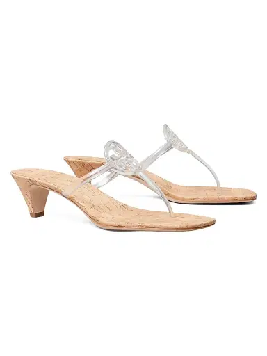 Tory Burch Women's Miller 50MM Jelly Sandals - Clear - Size 9.5 | Thumbnail 2 Tory Burch Women's Miller 50MM Jelly Sandals - Clear - Size 9.5 | Thumbnail 2
