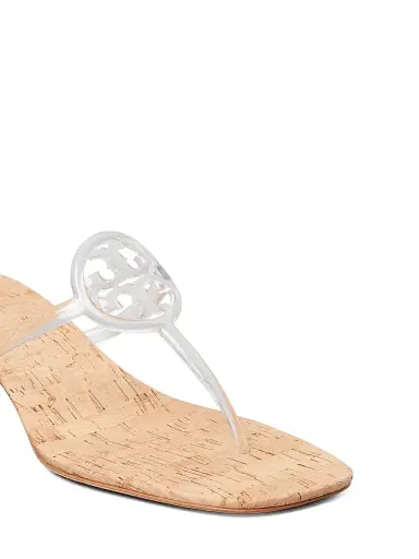 Tory Burch Women's Miller 50MM Jelly Sandals - Clear - Size 9.5 | Thumbnail 3 Tory Burch Women's Miller 50MM Jelly Sandals - Clear - Size 9.5 | Thumbnail 3