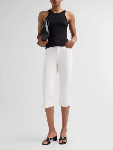Generation Love Women's Priscilla Capri Jeans - Chalk White - Size 32 | Thumbnail 2 Generation Love Women's Priscilla Capri Jeans - Chalk White - Size 32 | Thumbnail 2