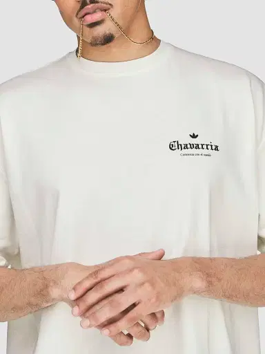 Adidas Men's x Willy Chavarria Mexico Cotton T-Shirt - Off White - Size XXL | Thumbnail 5 Adidas Men's x Willy Chavarria Mexico Cotton T-Shirt - Off White - Size XXL | Thumbnail 5