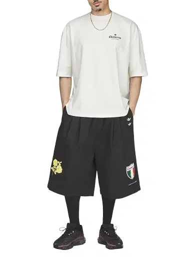 Adidas Men's x Willy Chavarria Mexico Cotton T-Shirt - Off White - Size XXL | Thumbnail 1 Adidas Men's x Willy Chavarria Mexico Cotton T-Shirt - Off White - Size XXL | Thumbnail 1