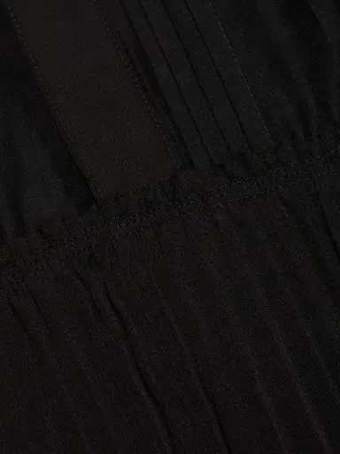 3.1 Phillip Lim Women's Pleated Lace-Trimmed Midi-Dress - Black - Size 12 | Thumbnail 7 3.1 Phillip Lim Women's Pleated Lace-Trimmed Midi-Dress - Black - Size 12 | Thumbnail 7