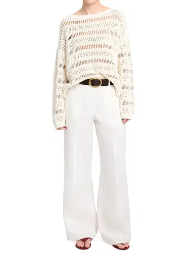 TWP Women's Demie Linen Pants - | Thumbnail 2 TWP Women's Demie Linen Pants - | Thumbnail 2
