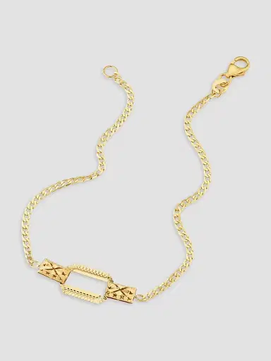 Oradina Women's 14K Yellow Gold Bellisima Bracelet - Gold | Thumbnail 5 Oradina Women's 14K Yellow Gold Bellisima Bracelet - Gold | Thumbnail 5