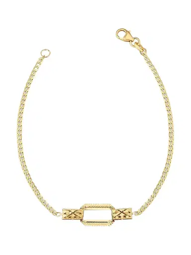 Oradina Women's 14K Yellow Gold Bellisima Bracelet - Gold | Thumbnail 1 Oradina Women's 14K Yellow Gold Bellisima Bracelet - Gold | Thumbnail 1