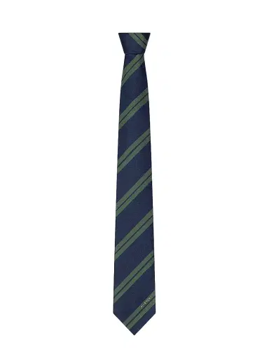 Givenchy Men's Double Stripes Tie in Silk Gros Grain | Thumbnail 1 Givenchy Men's Double Stripes Tie in Silk Gros Grain | Thumbnail 1