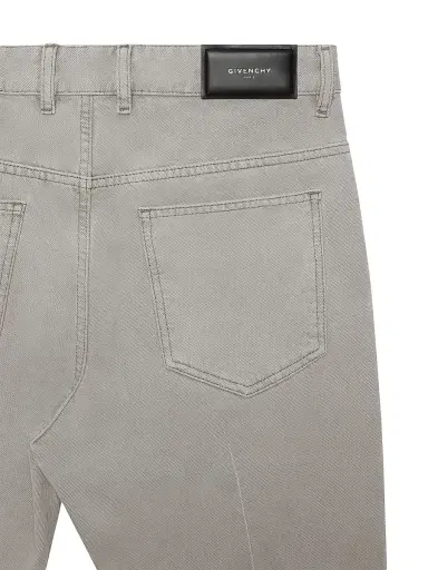 Givenchy Men's Straight Fit Jeans with Folded Effect | Thumbnail 5 Givenchy Men's Straight Fit Jeans with Folded Effect | Thumbnail 5