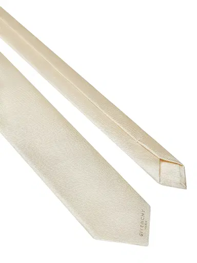 Givenchy Men's Paris Tie in Silk Gros Grain | Thumbnail 2 Givenchy Men's Paris Tie in Silk Gros Grain | Thumbnail 2