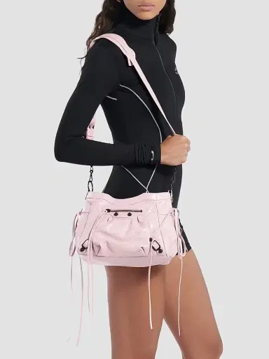 Balenciaga Women's Le City Bucket Bag - Petal Pink | Thumbnail 3 Balenciaga Women's Le City Bucket Bag - Petal Pink | Thumbnail 3