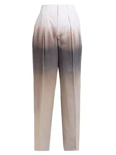 Issey Miyake Women's Plumage Pleated Pants - Chukar - Size Medium | Thumbnail 1 Issey Miyake Women's Plumage Pleated Pants - Chukar - Size Medium | Thumbnail 1