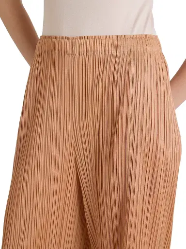Pleats Please Issey Miyake Women's Monthly Colors: June Pants - Pink Beige - Size Large | Thumbnail 6 Pleats Please Issey Miyake Women's Monthly Colors: June Pants - Pink Beige - Size Large | Thumbnail 6