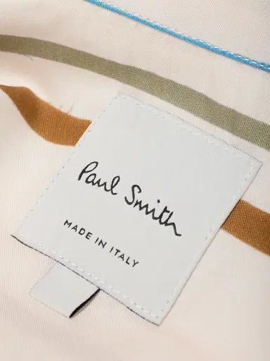 Paul Smith Men's Painted Signature Stripe Shirt - Cream - Size Small | Thumbnail 3 Paul Smith Men's Painted Signature Stripe Shirt - Cream - Size Small | Thumbnail 3