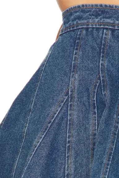 Aknvas Kalle Denim Godet Skirt | Thumbnail 6 Aknvas Kalle Denim Godet Skirt | Thumbnail 6