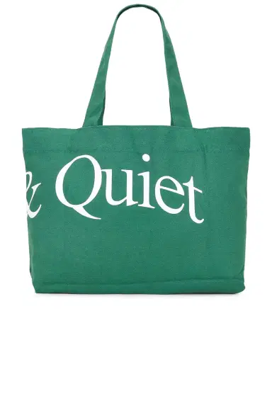 Museum of Peace and Quiet Jumbo Wordmark Tote Bag | Thumbnail 2 Museum of Peace and Quiet Jumbo Wordmark Tote Bag | Thumbnail 2