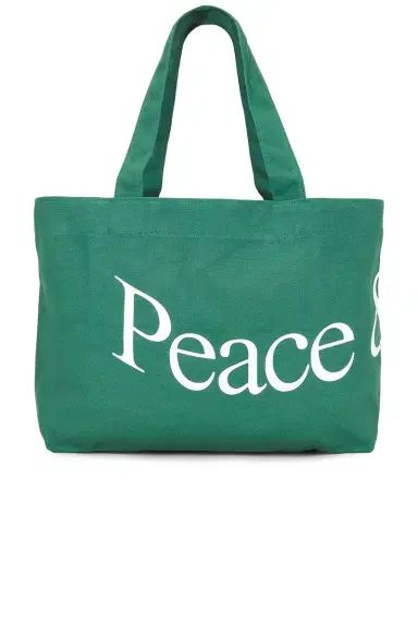 Museum of Peace and Quiet Jumbo Wordmark Tote Bag | Thumbnail 1 Museum of Peace and Quiet Jumbo Wordmark Tote Bag | Thumbnail 1