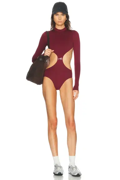Balenciaga Cut Out Bodysuit | Thumbnail 4 Balenciaga Cut Out Bodysuit | Thumbnail 4