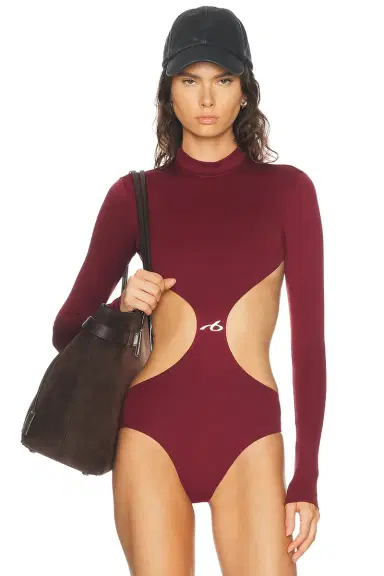 Balenciaga Cut Out Bodysuit | Thumbnail 1 Balenciaga Cut Out Bodysuit | Thumbnail 1