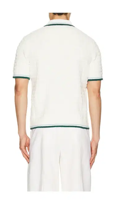 Casablanca Boucle Short Sleeve Polo | Thumbnail 7 Casablanca Boucle Short Sleeve Polo | Thumbnail 7