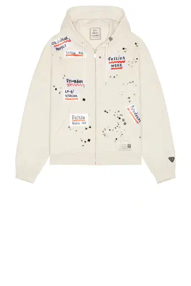 Maison MIHARA YASUHIRO Embellished Sticker Parka | Thumbnail 5 Maison MIHARA YASUHIRO Embellished Sticker Parka | Thumbnail 5