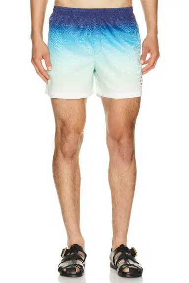 Casablanca Jacquard Swim Shorts | Thumbnail 1 Casablanca Jacquard Swim Shorts | Thumbnail 1
