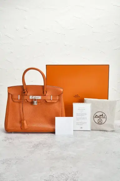 HERMÈS Taurillon Clemence Birkin 30 Handbag | Thumbnail 9 HERMÈS Taurillon Clemence Birkin 30 Handbag | Thumbnail 9
