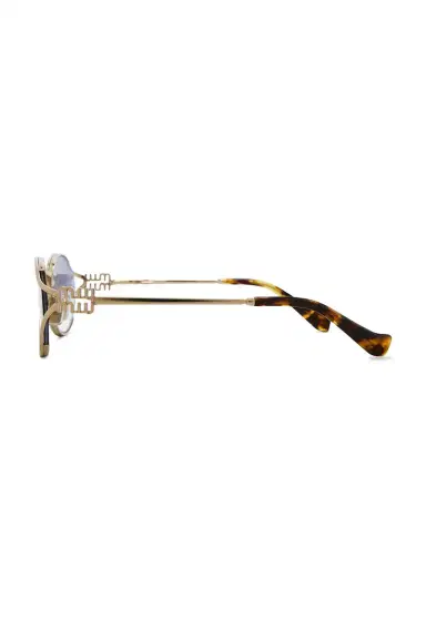 Miu Miu Oval Metal Sunglasses | Thumbnail 3 Miu Miu Oval Metal Sunglasses | Thumbnail 3