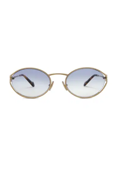 Miu Miu Oval Metal Sunglasses | Thumbnail 1 Miu Miu Oval Metal Sunglasses | Thumbnail 1
