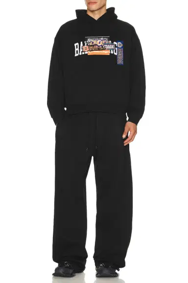 Balenciaga Medium Fit Hoodie | Thumbnail 4 Balenciaga Medium Fit Hoodie | Thumbnail 4