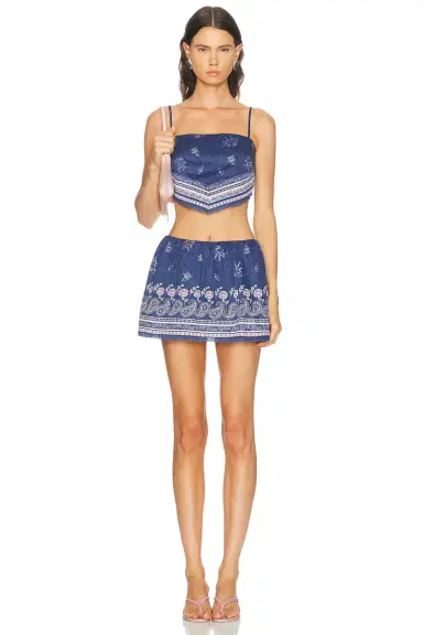 LoveShackFancy Jonie Skort | Thumbnail 5 LoveShackFancy Jonie Skort | Thumbnail 5