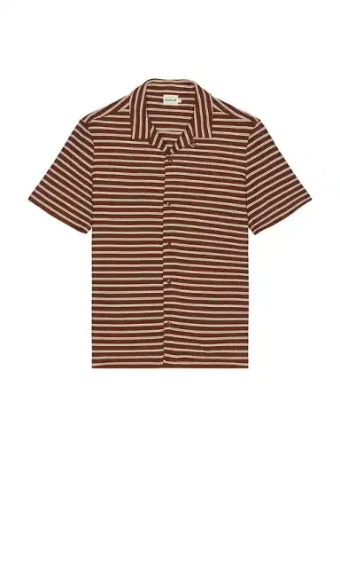Bound Stripe Jacquard Shirt | Thumbnail 4 Bound Stripe Jacquard Shirt | Thumbnail 4