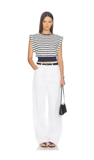 Simkhai Joie Cotton Jersey Top | Thumbnail 4 Simkhai Joie Cotton Jersey Top | Thumbnail 4